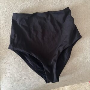 Left on Friday Black Swim Bottoms